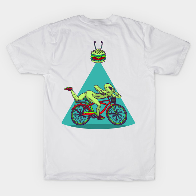 The hofmann alien bike ride (Front & Back Tee) by Franjos